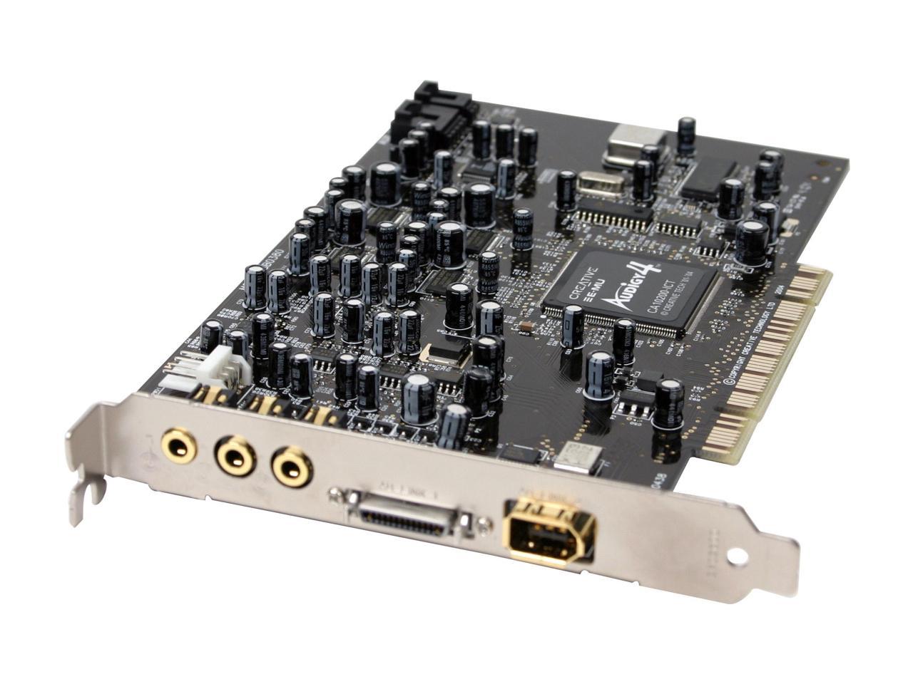 Creative Sound Blaster Audigy 4 Pro Sound Card - Newegg.com