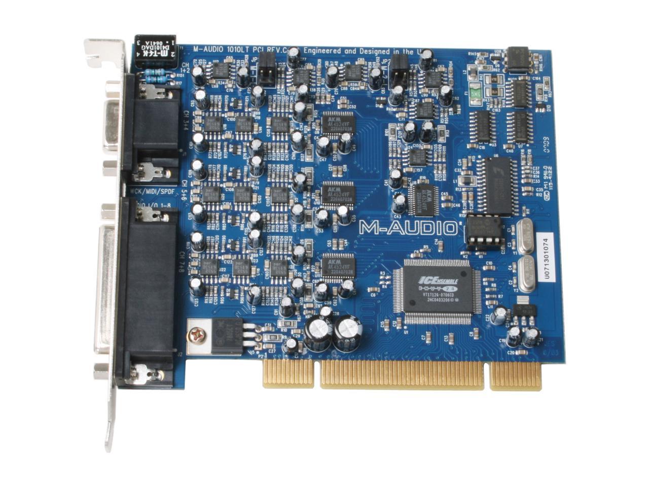 M-AUDIO Delta 1010LT 10-In-10-Out PCI Virtual Studio - Newegg.com