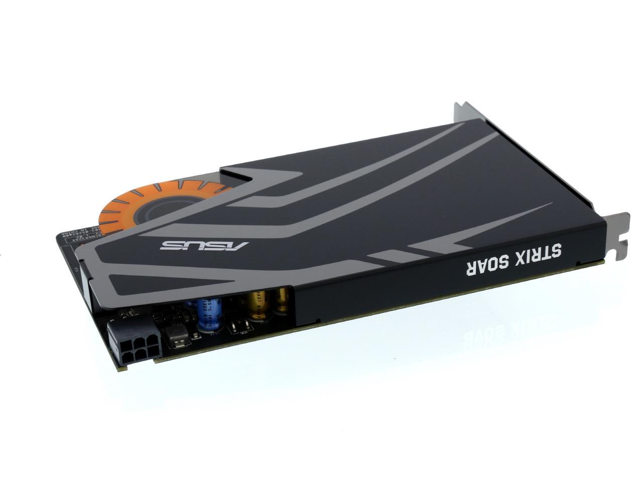ASUS STRIX SOAR 8 Channels 44.1K / 48K / 88.2K / 96K / 176.4K / 192KHz PCI  Express Interface Sound Card