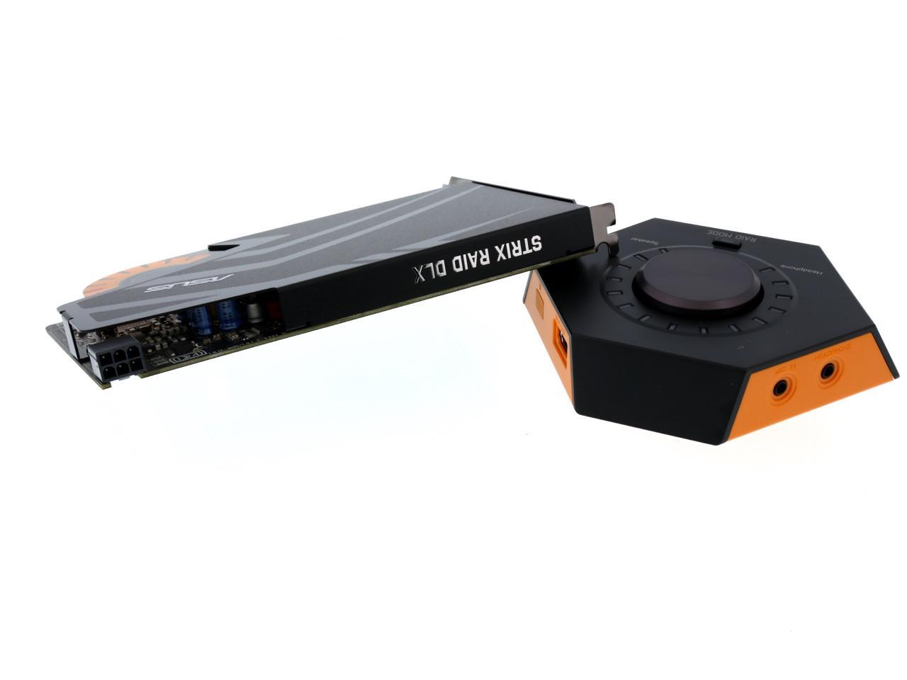 Asus Strix Raid Dlx Sound Card Newegg Com