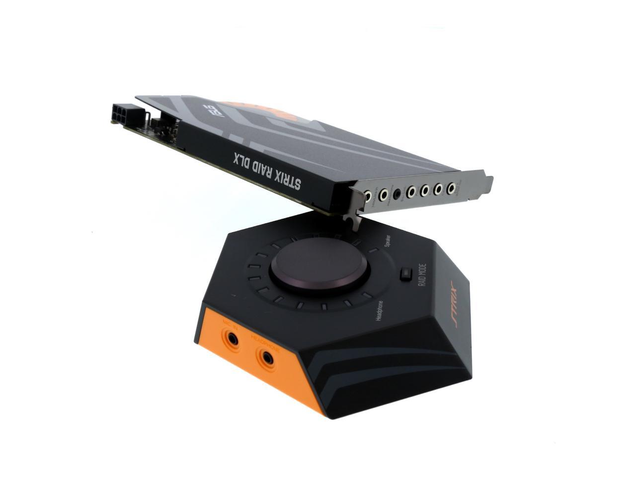 Asus Strix Raid Dlx Sound Card Newegg Com