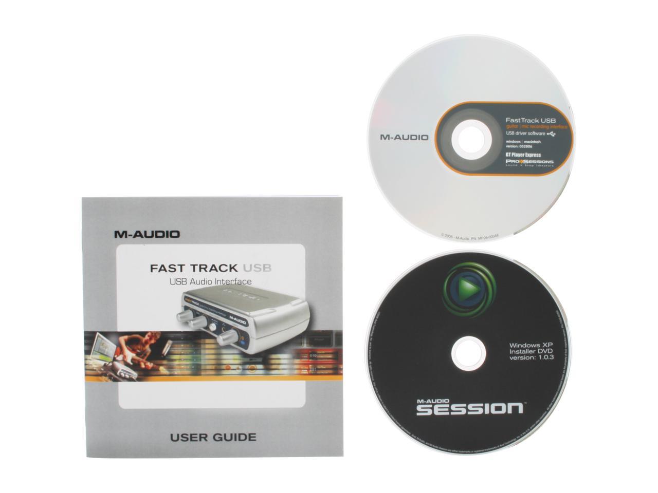 m audio fast track driver windows