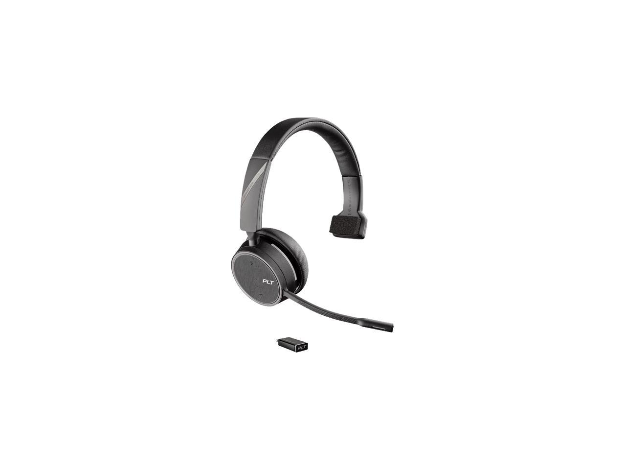 Poly Voyager 4210 Office Mono Wireless Headset (1-Way) - Black - Newegg.com