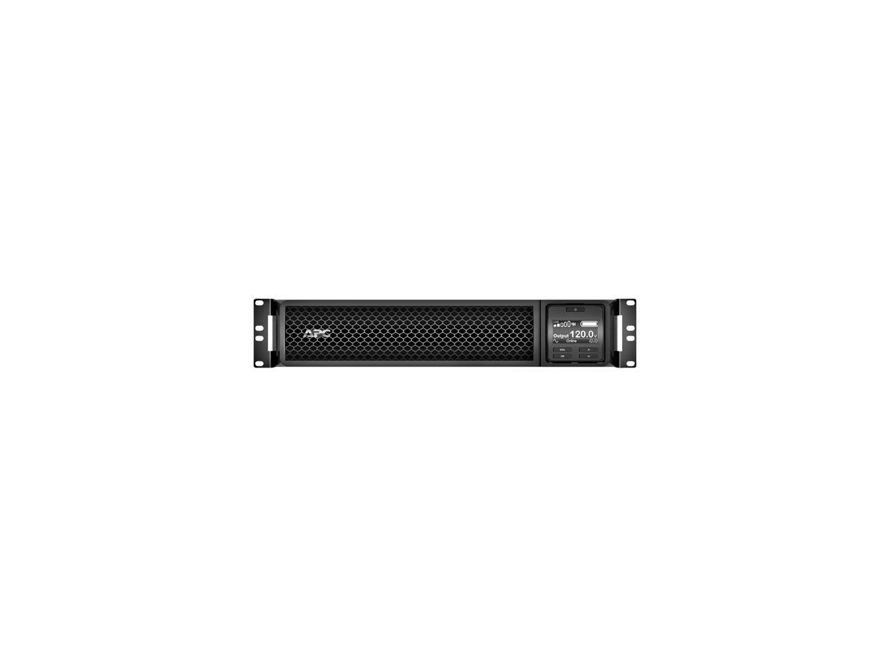 APC SRT2200RMXLA-NC 2200 VA 1800 Watts Online Smart-UPS with Network ...