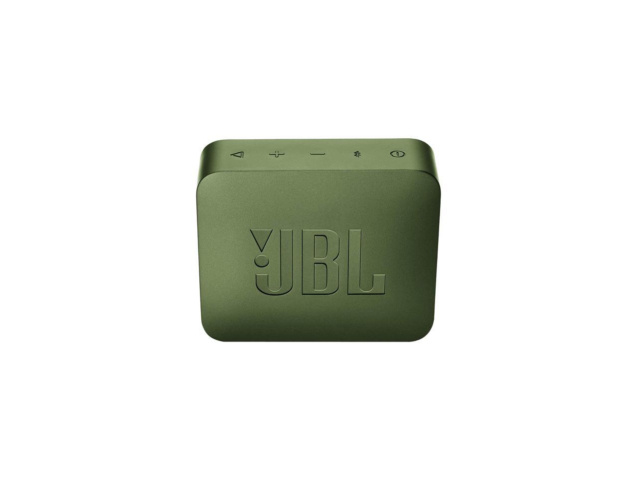 JBL GO 2 Portable Bluetooth Waterproof Speaker (Moss Green)