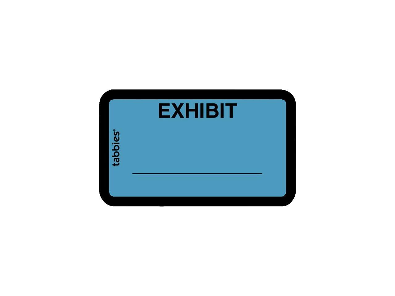 Tabbies Color coded Legal Exhibit Labels Newegg tabbies-color-coded-legal-exhibit-labels-newegg