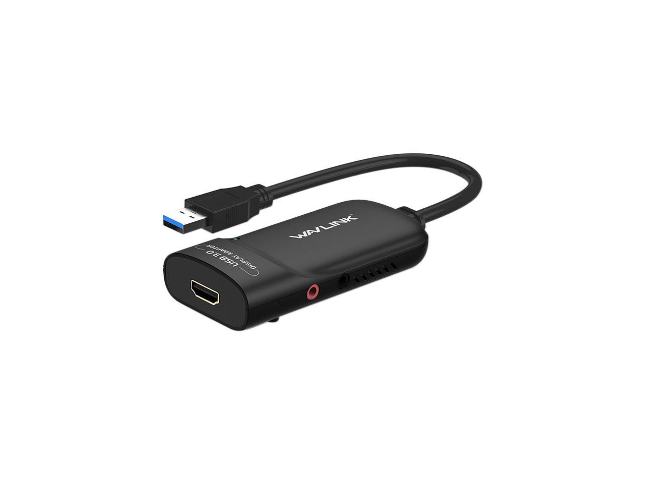 Wavlink USB 3.0 to HDMI Universal Video Graphics Adapter with Audio ...