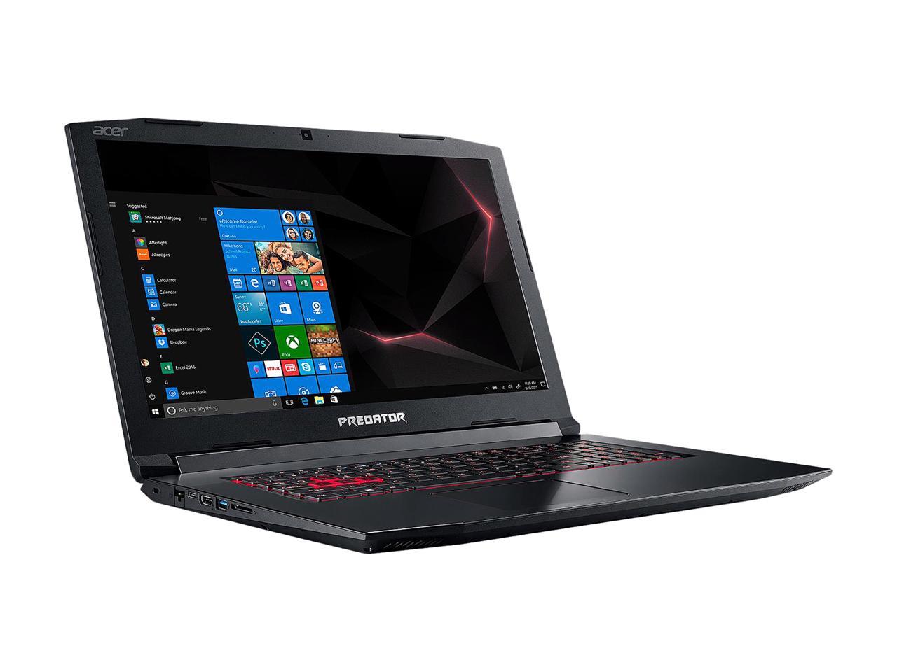 Ноутбук acer helios 300 ph317 predator обзор