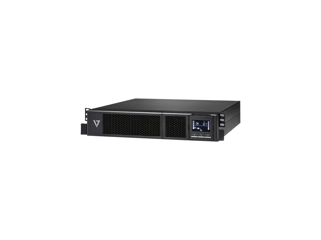 V7 UPS UPS1RM2U30001N 3000VA UPS RACK MOUNT 2U LCD