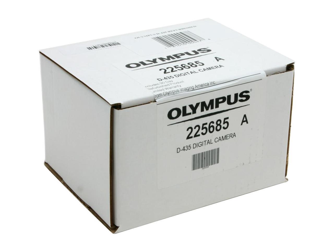 Refurbished OLYMPUS D435 Silver 5.1 MP Digital Camera