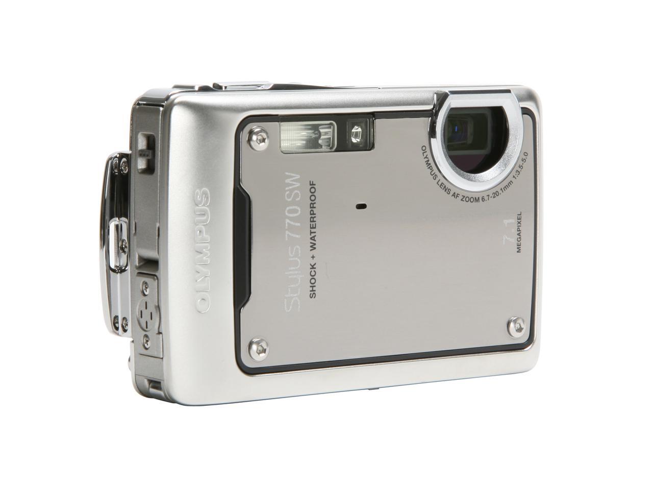 OLYMPUS Stylus 770 SW Silver 7.1 MP Digital Camera