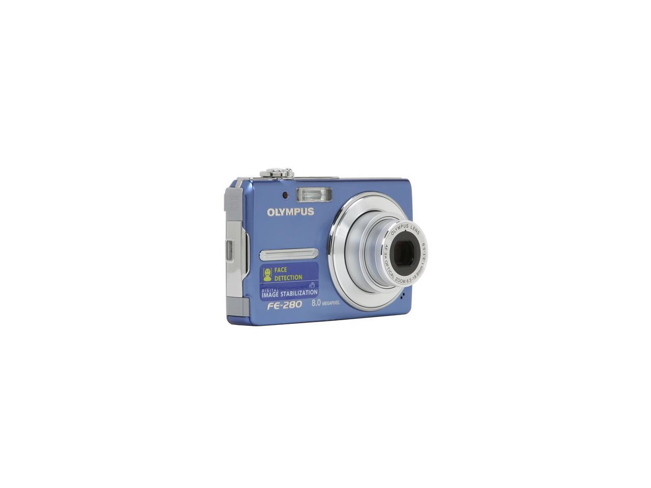 OLYMPUS FE280 Blue 8.0 MP Digital Camera