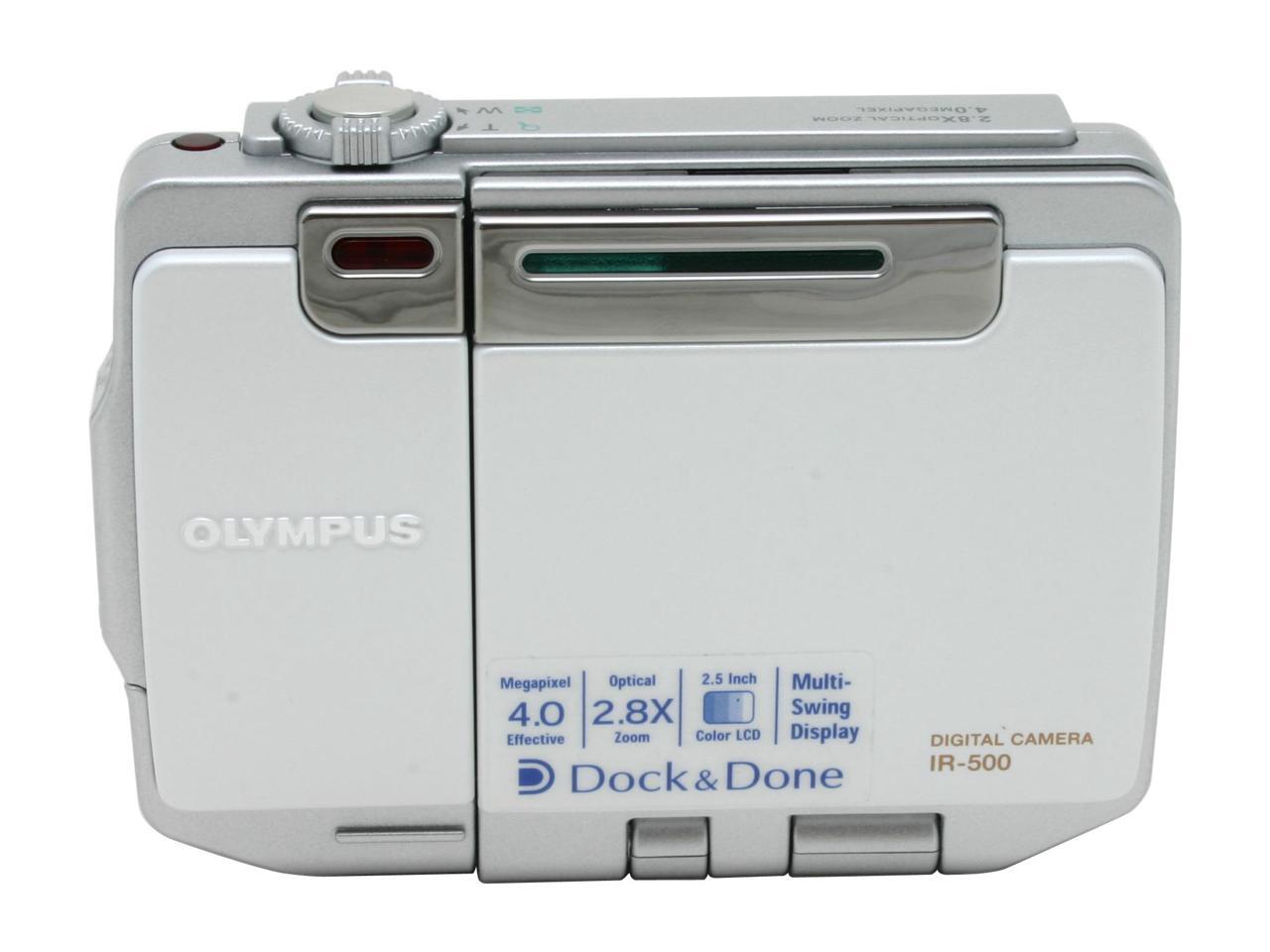 OLYMPUS IR500 Silver 4.0MP Digital Camera