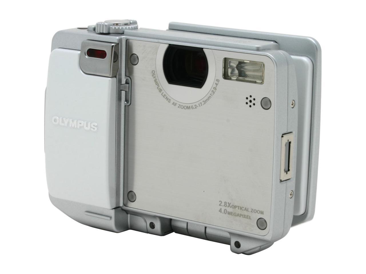 OLYMPUS IR500 Silver 4.0MP Digital Camera