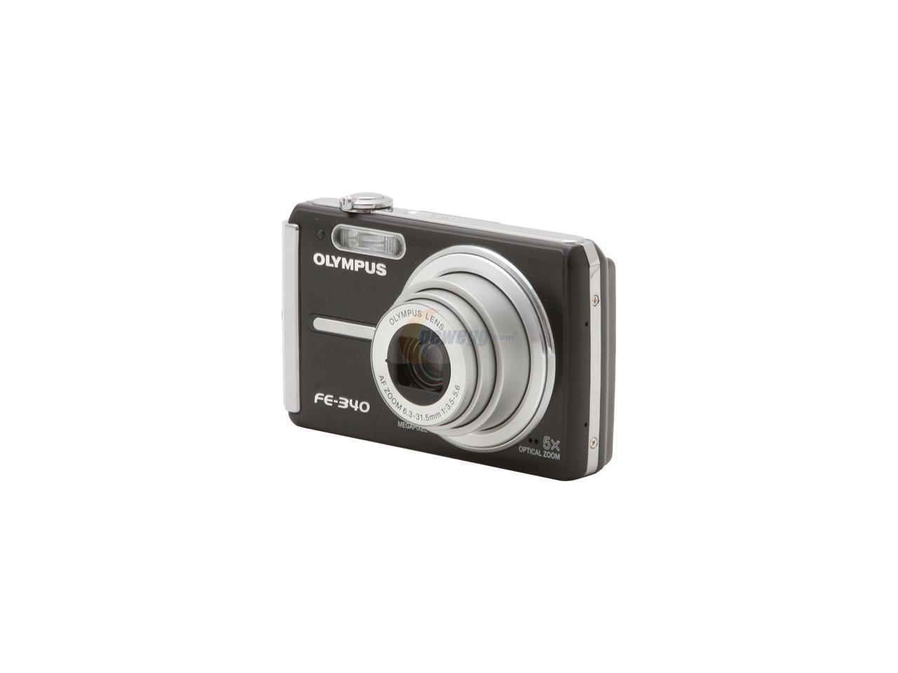 OLYMPUS FE340 Black 8.0 MP Digital Camera