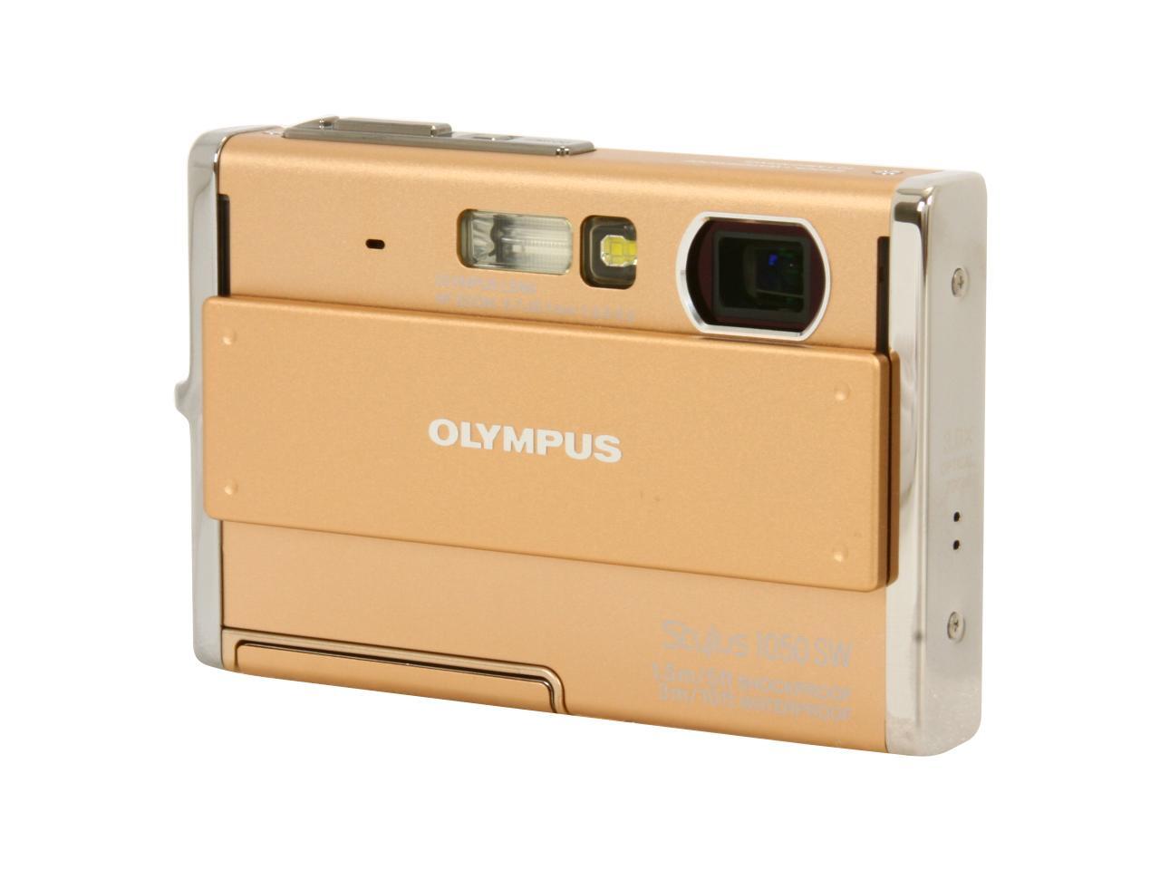 OLYMPUS Stylus 1050 SW Champagne 10.1 MP Waterproof Shockproof Digital