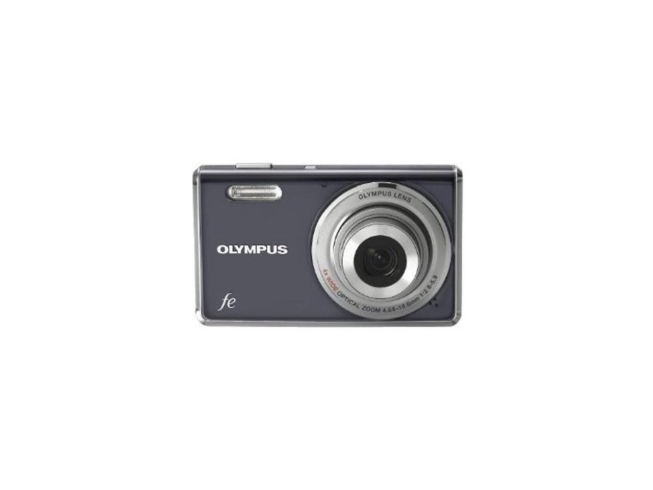 OLYMPUS FE4000 Dark Gray 12.0 MP Wide Angle Digital Camera Newegg.ca