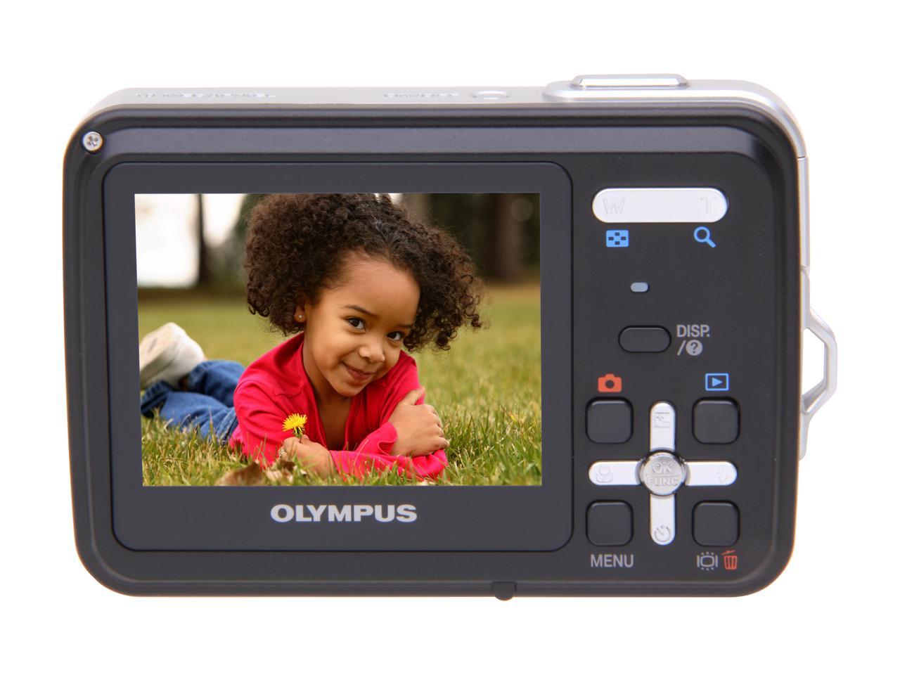 OLYMPUS X560WP Red 10.0 MP Waterproof Digital Camera