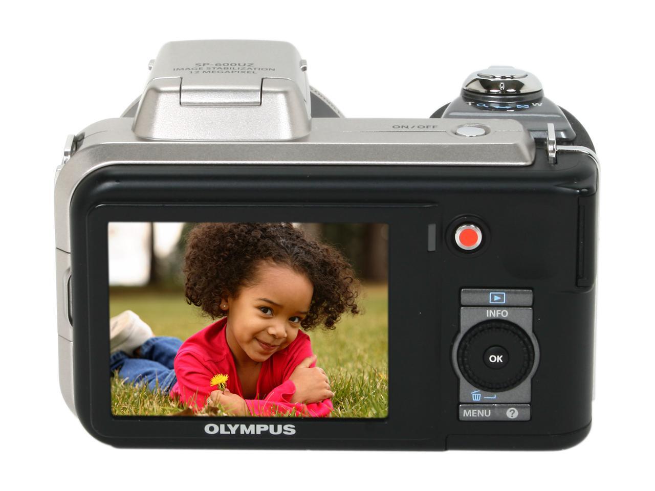Refurbished OLYMPUS SP600UZ 12 MP 28mm Wide Angle Digital Camera