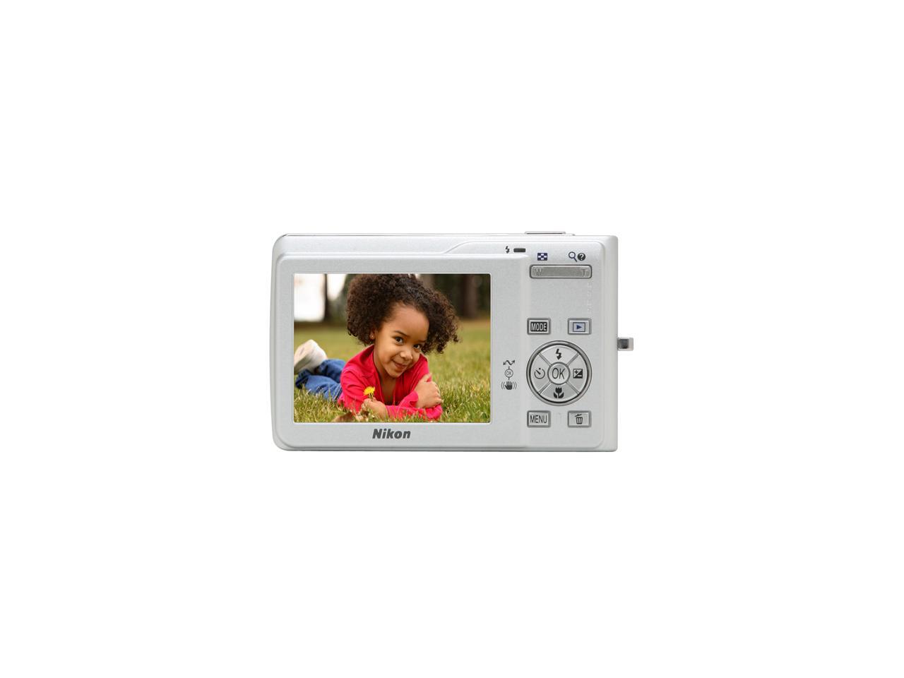Nikon CoolPix S200 Silver 7.1 MP Digital Camera