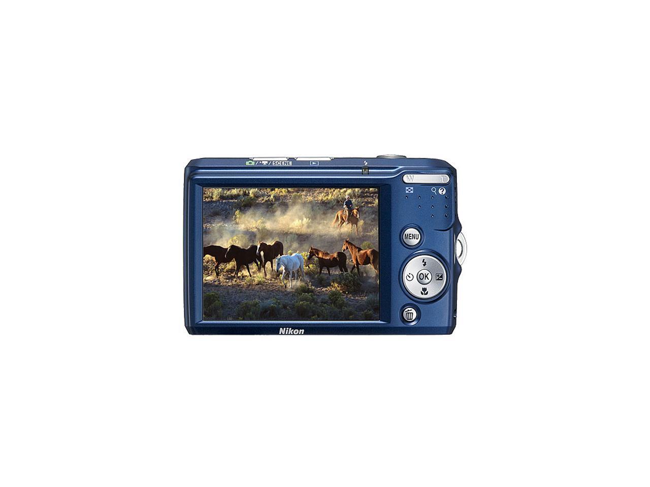 Nikon CoolPix L18 Navy 8.0 MP Digital Camera