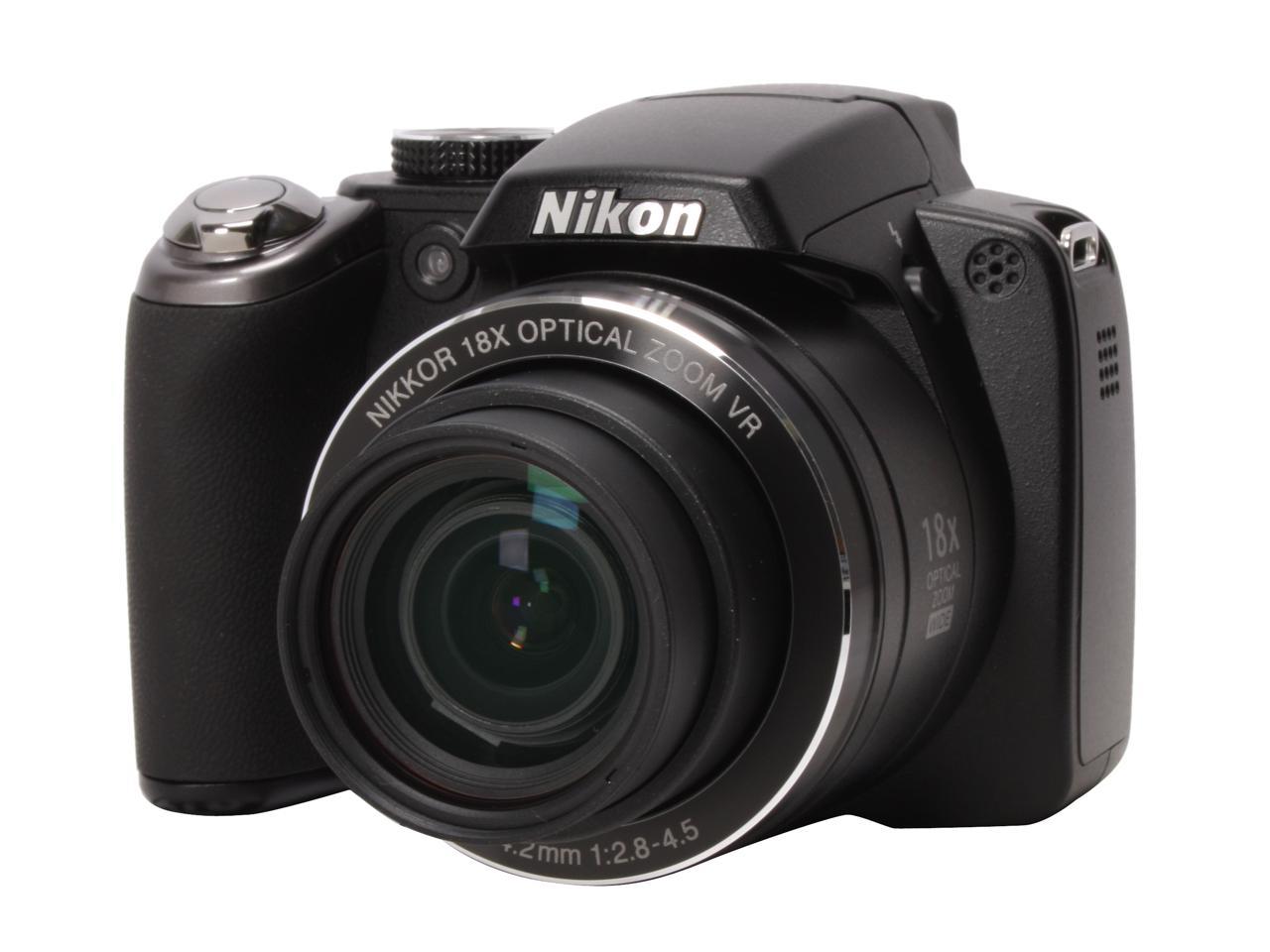 Nikon CoolPix P80 Black 10.1 MP 27mm Wide Angle Digital Camera - Newegg.com