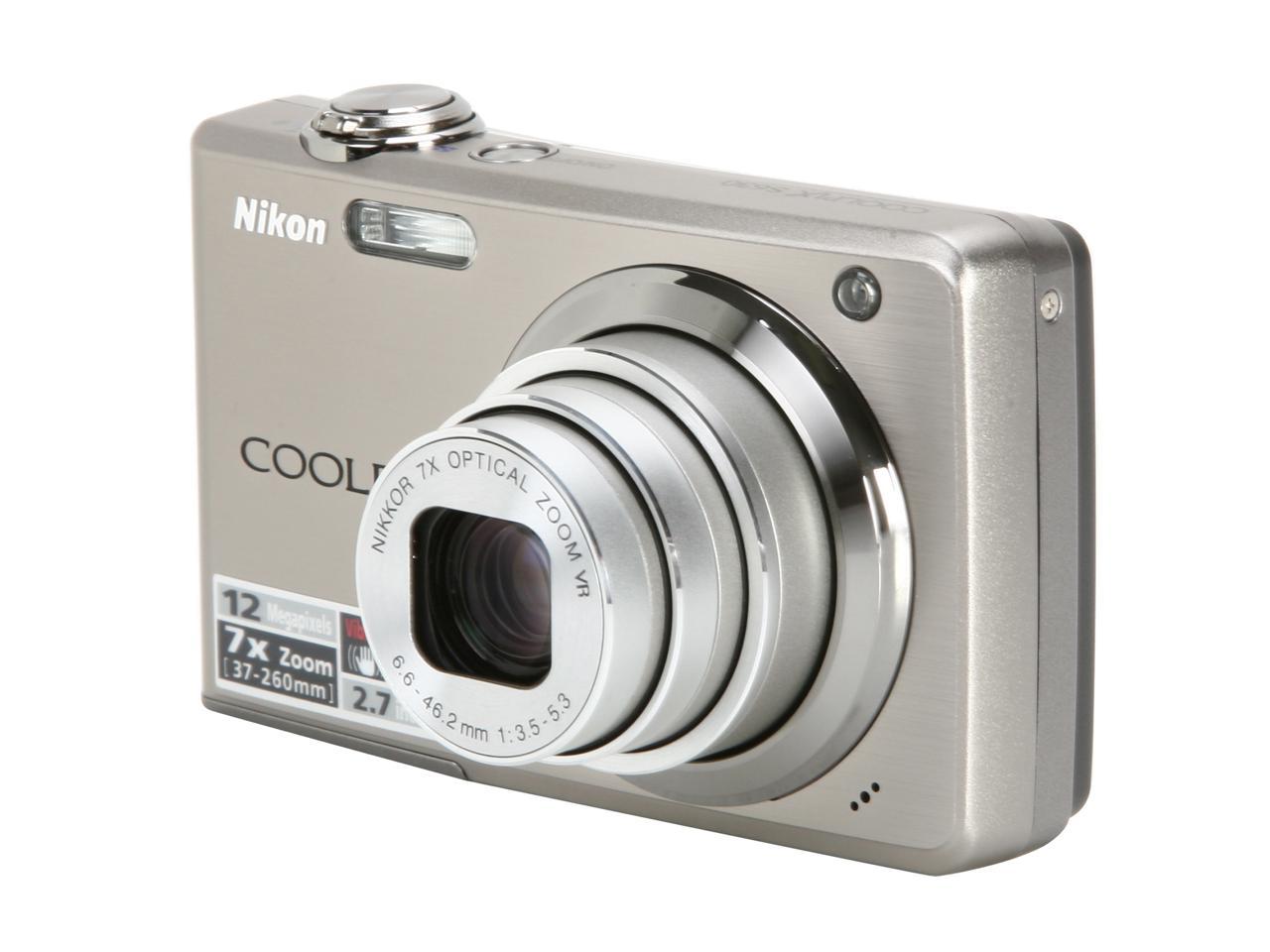 Nikon COOLPIX S630 Titanium Silver 12.0 MP Digital Camera