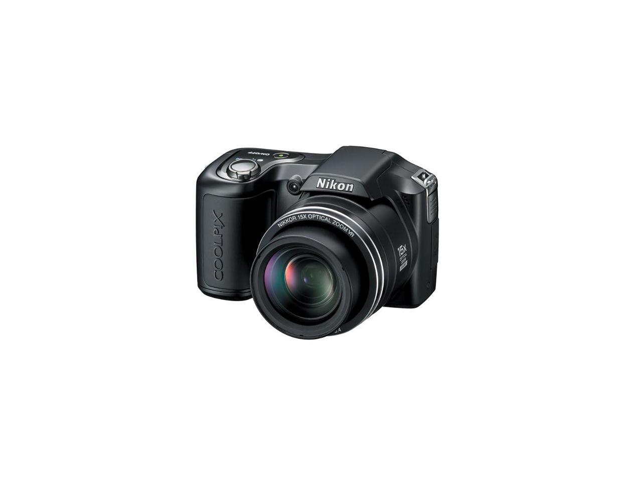 Nikon COOLPIX L100 Matte Black 10.0 MP Digital Camera