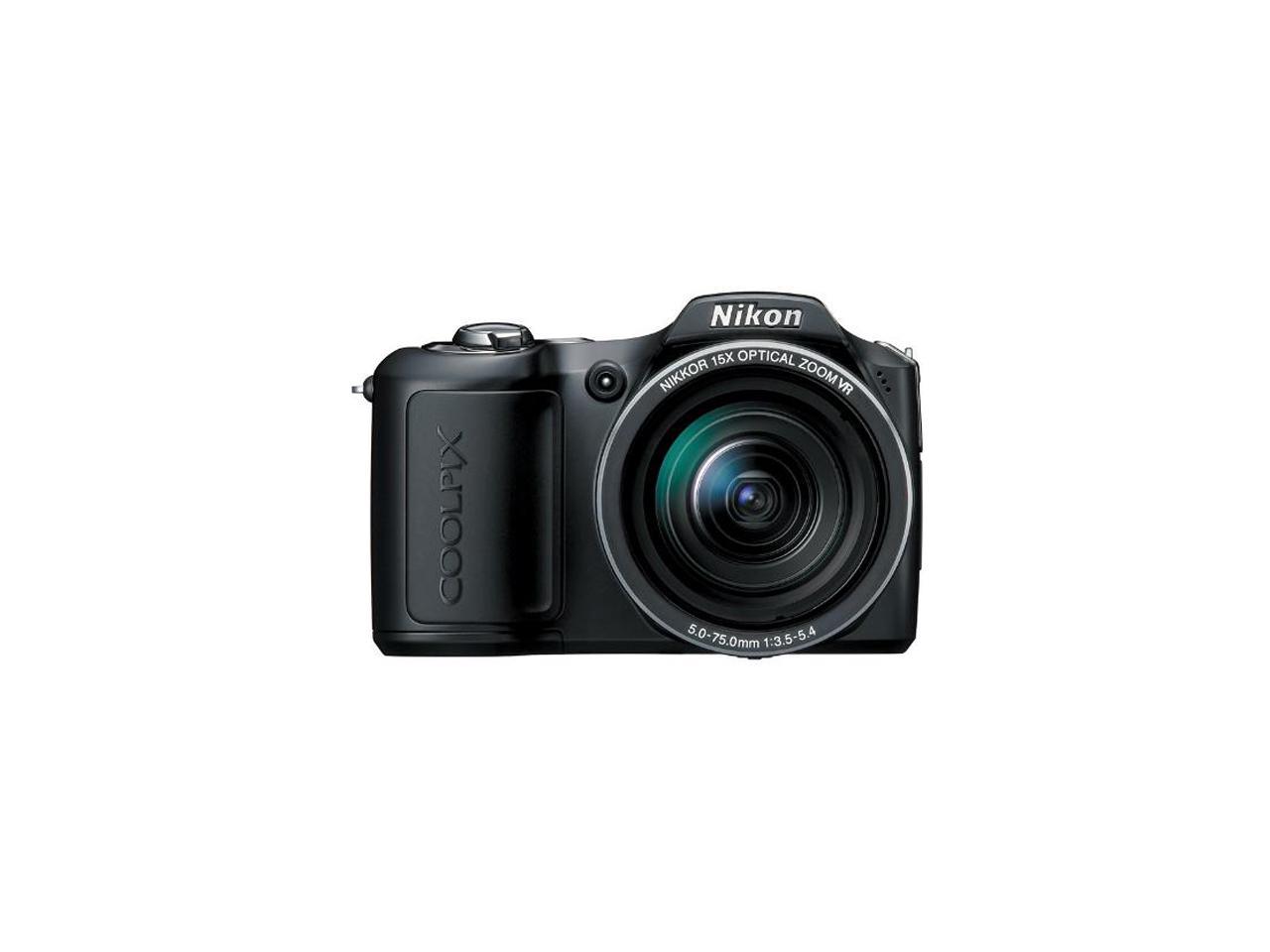 Nikon Coolpix L100 Matte Black 100 Mp Digital Camera