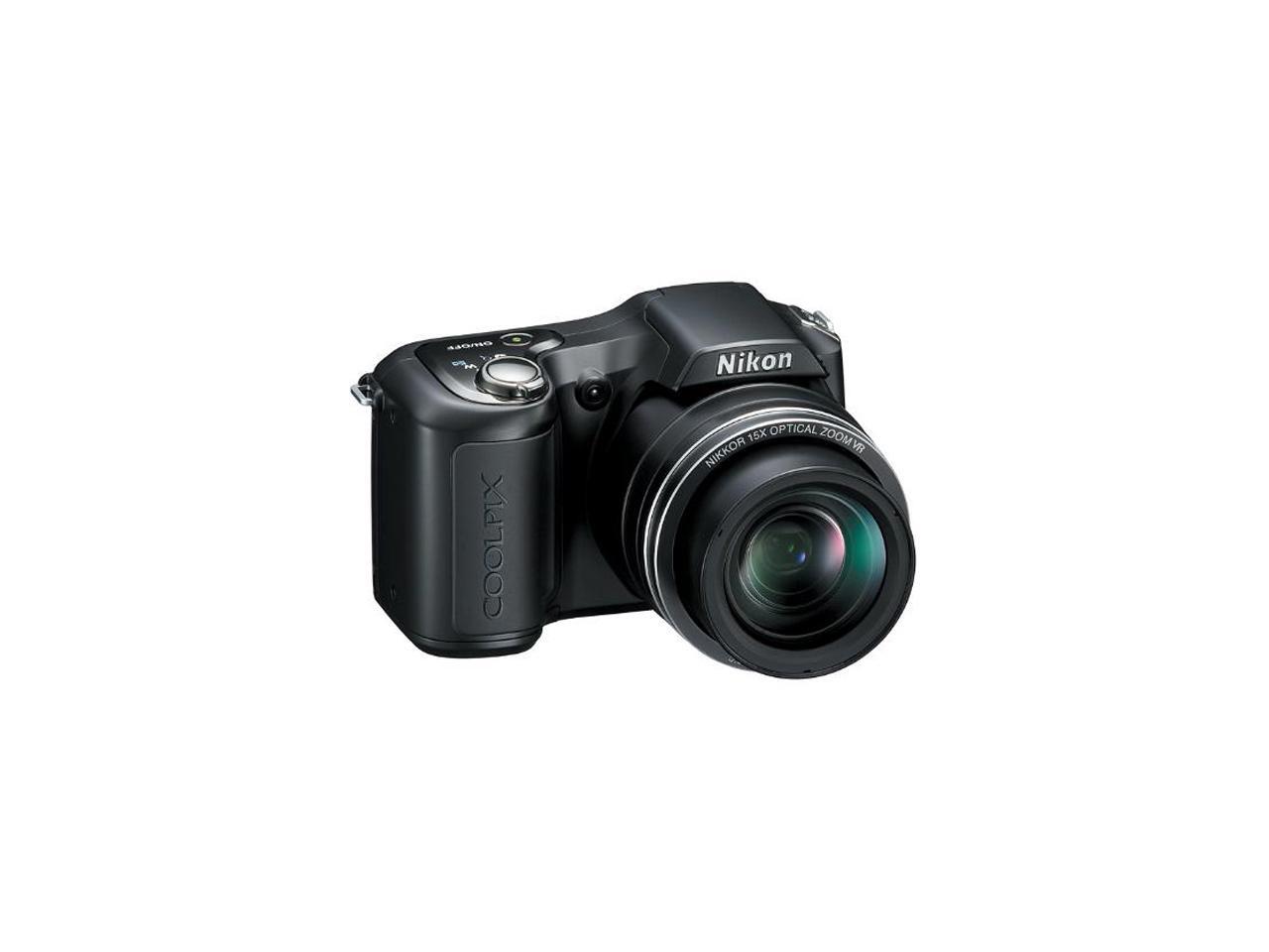Nikon COOLPIX L100 Matte Black 10.0 MP Digital Camera