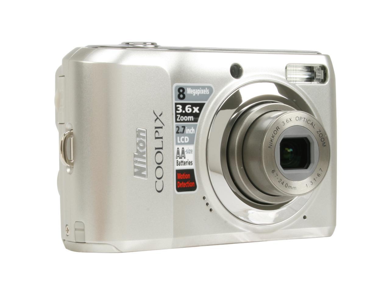 Nikon COOLPIX L19 Smooth Silver 8.0 MP Digital Camera - Newegg.ca