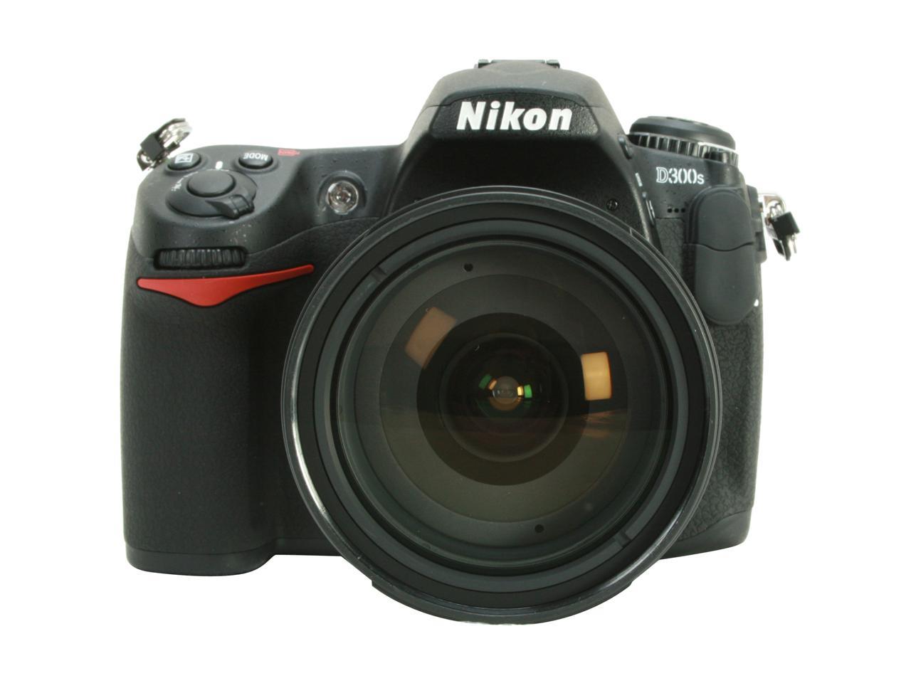 Nikon D300S Black DX Format Digital SLR Camera w/ AF-S NIKKOR 18-200mm ...