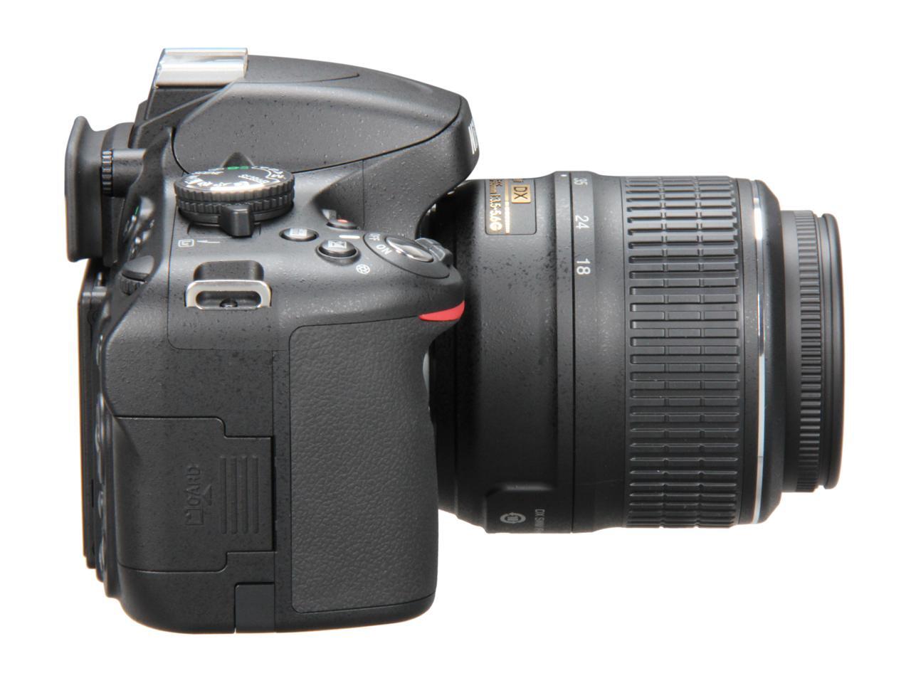 Nikon D5100 CMOS Digital SLR with 1855mm f/3.55.6AFS DX VR Nikkor