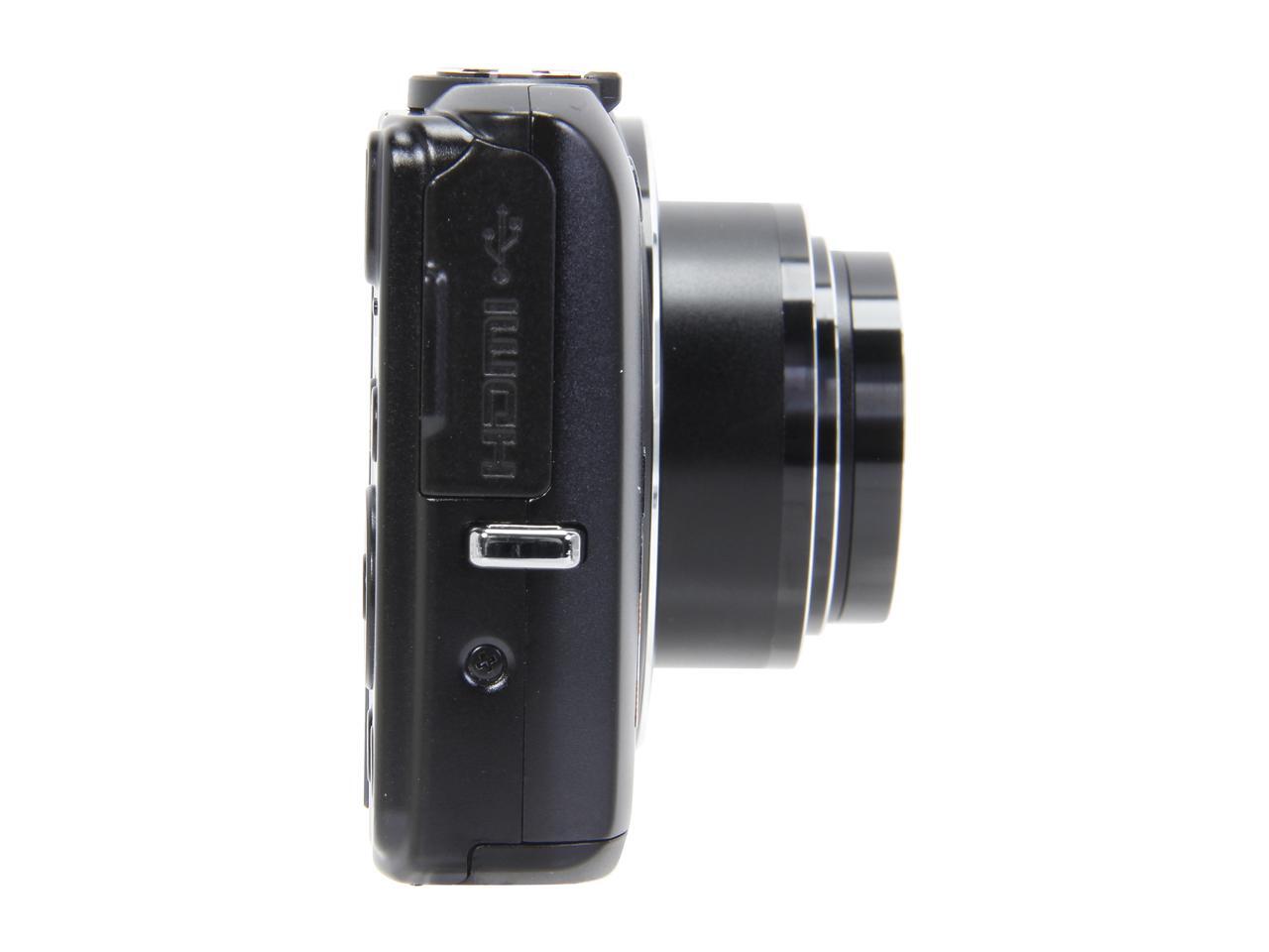Nikon COOLPIX S6800 Black 16 MP 25mm Wide Angle Digital Camera HDTV