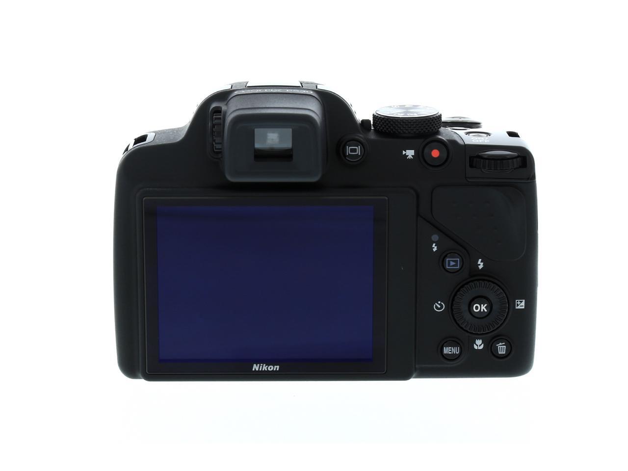 Nikon COOLPIX P530 Black 16.1 MP 24mm Wide Angle Digital Camera HDTV
