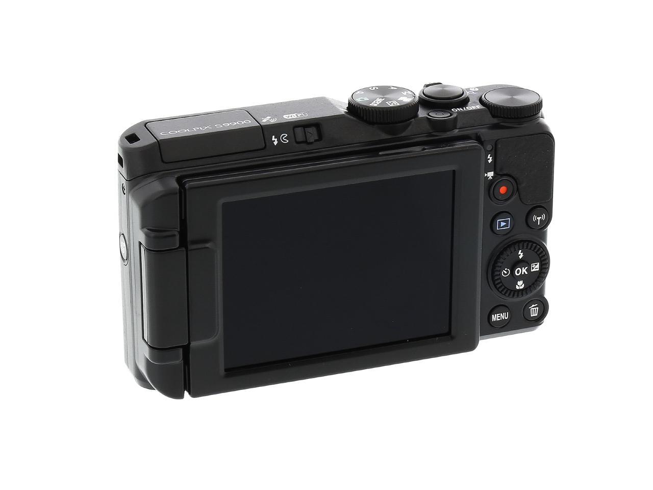 Nikon COOLPIX S9900 Black 16.00 MP Wide Angle Digital Camera - Newegg.com