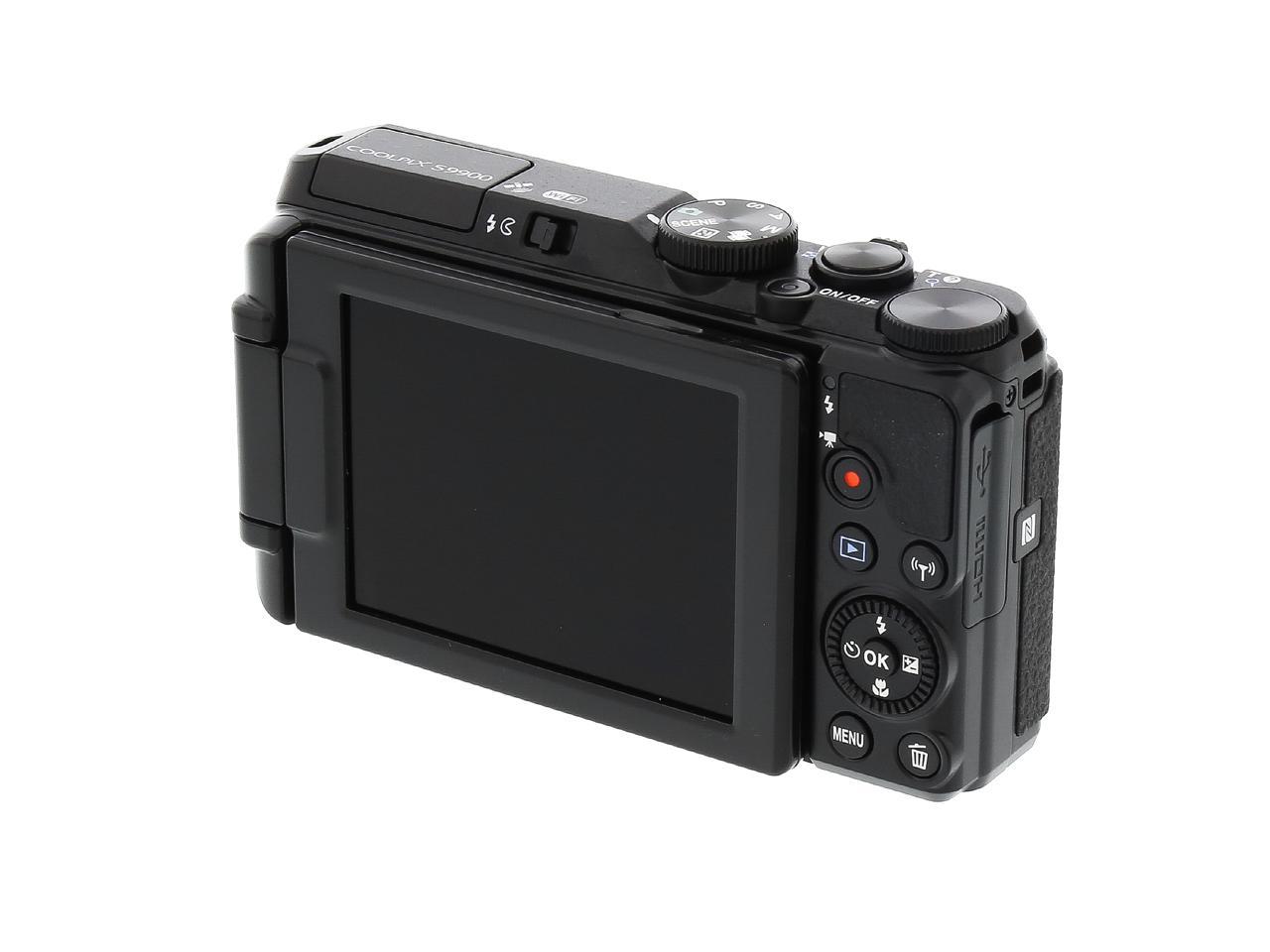 Nikon COOLPIX S9900 Black 16.00 MP Wide Angle Digital Camera - Newegg.com