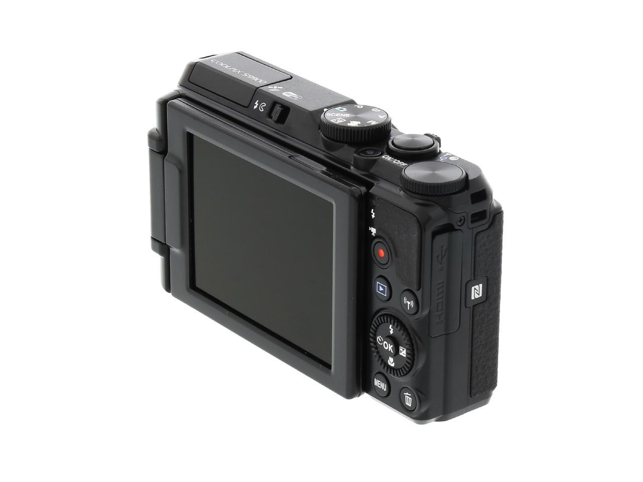 Nikon COOLPIX S9900 Black 16.00 MP Wide Angle Digital Camera - Newegg.com