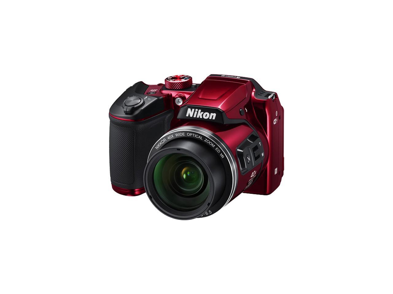 Nikon Coolpix B500 Digital Camera Red 1865