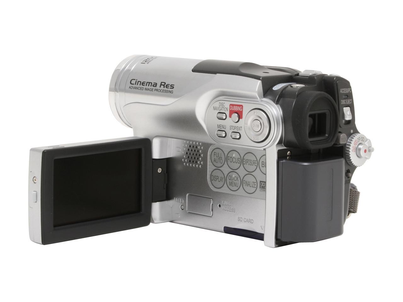 Open Box: HITACHI DZ-HS300A Hybrid DVD+HDD Camcorder - Newegg.com