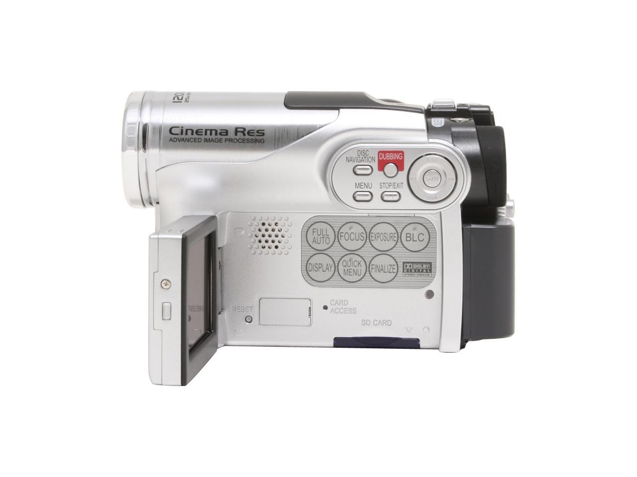 Open Box HITACHI DZ HS300A Hybrid DVD HDD Camcorder Newegg Com