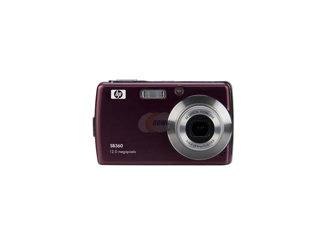 HP SB360 Plum 12.0 MP Digital Camera
