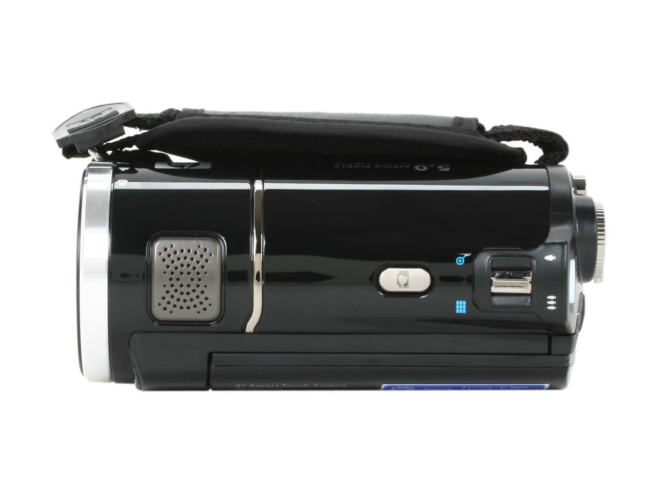 HP V5060h Black HD Flash Memory Camcorder