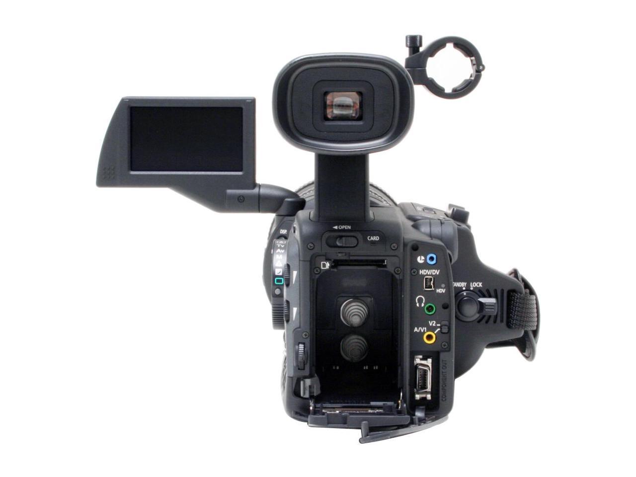 Canon XH A1 Black 1/3" 3CCD 2.8" LCD 20X Optical Zoom High Definition