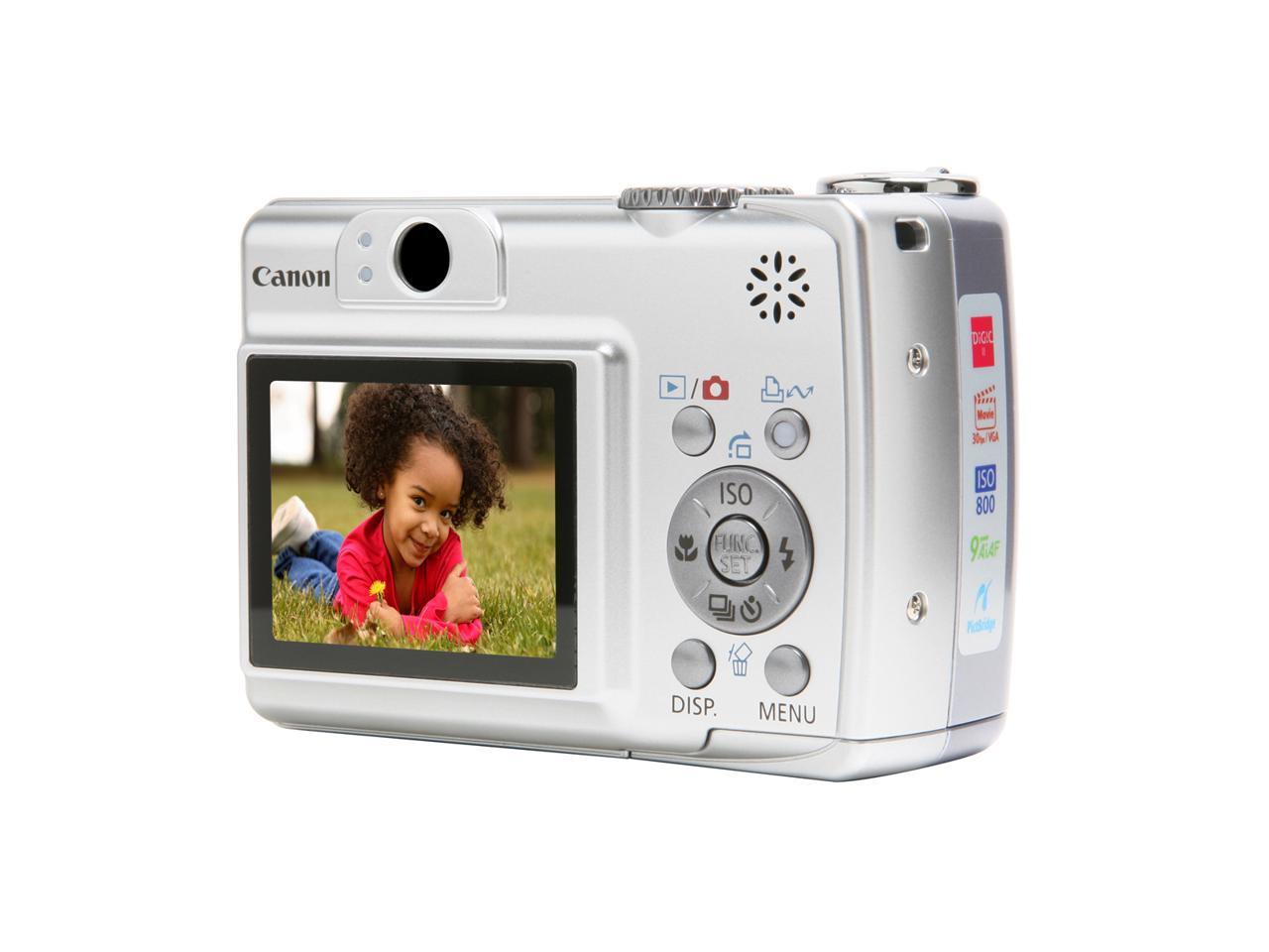 Canon PowerShot A550 Silver 7.1 MP Digital Camera