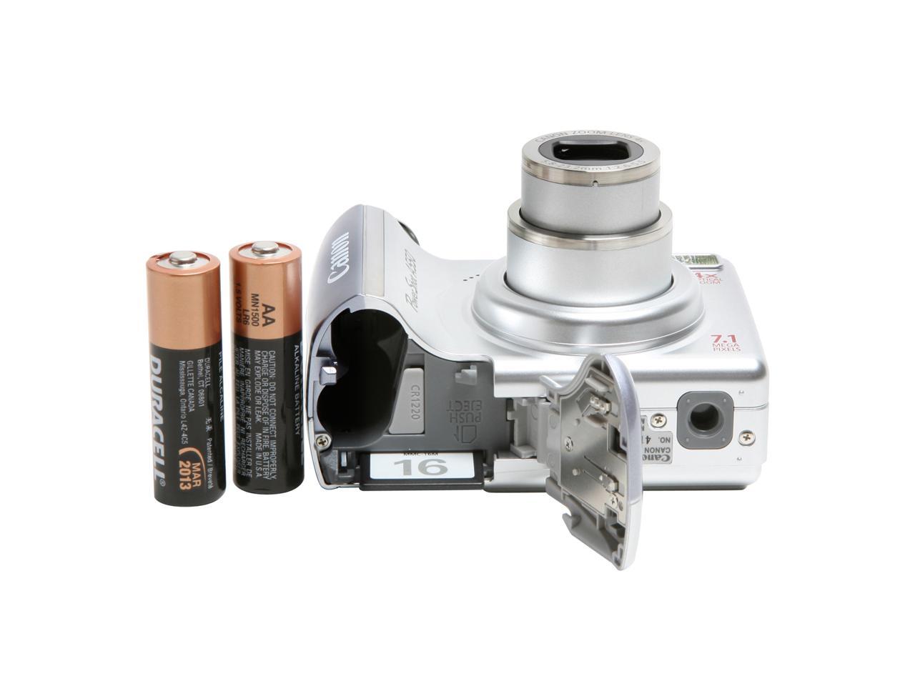 Canon PowerShot A550 Silver 7.1 MP Digital Camera