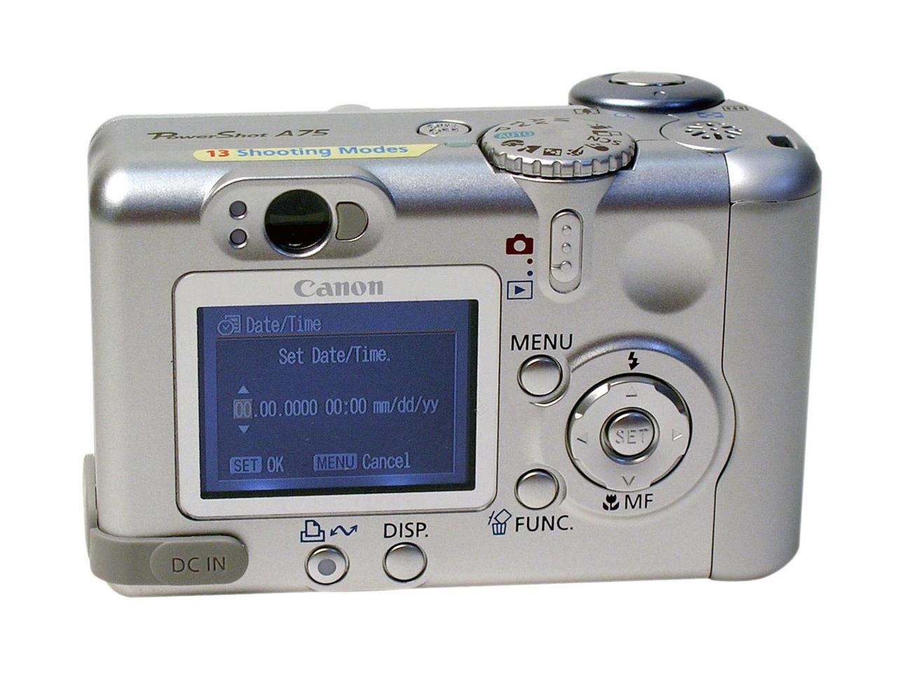 Canon PowerShot A75 Silver 3.2MP Digital Camera