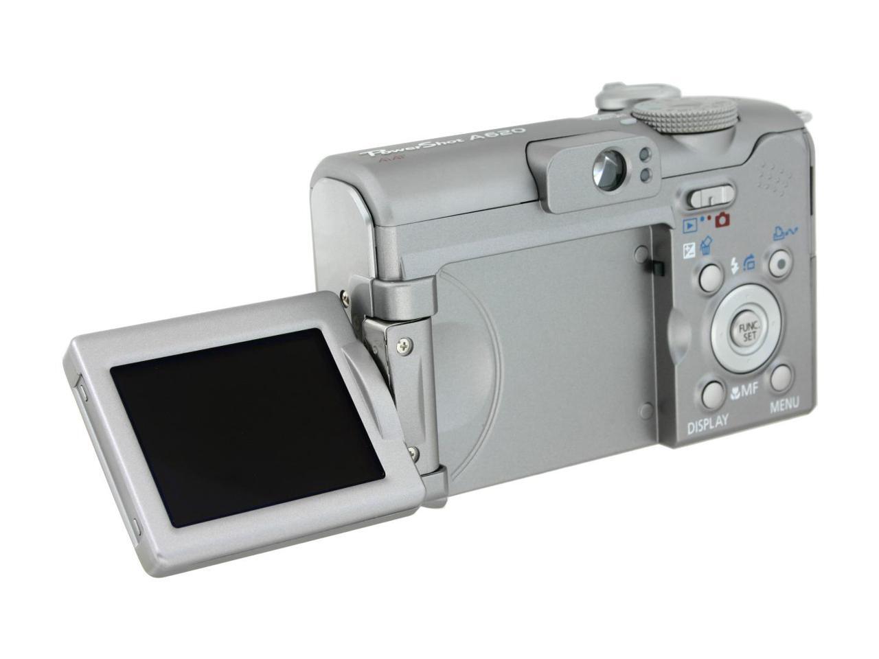 Canon PowerShot A620 Silver 7.1 MP Digital Camera
