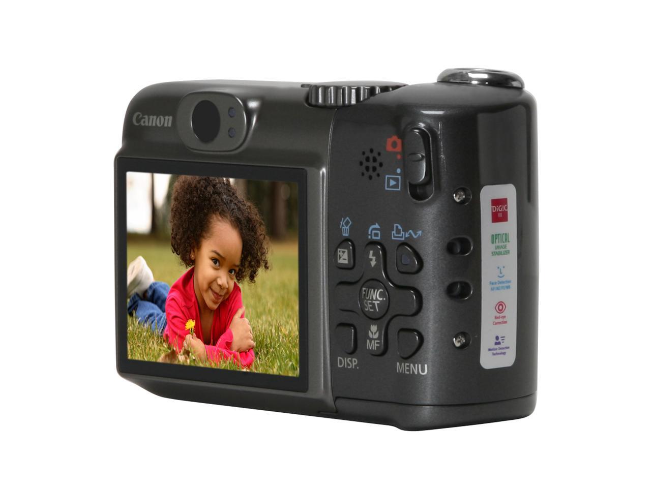 Canon PowerShot A590 IS Black 8.0 MP Digital Camera