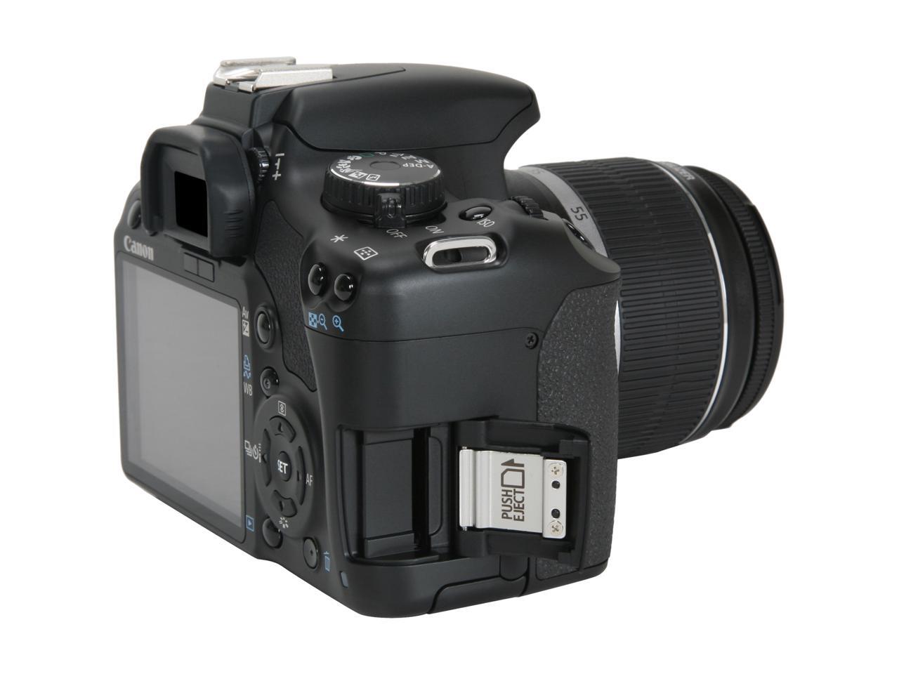 Canon EOS Rebel XSi 12.20 MP Digital SLR Camera w/EF-S 18-55mm f/3.5-5. ...